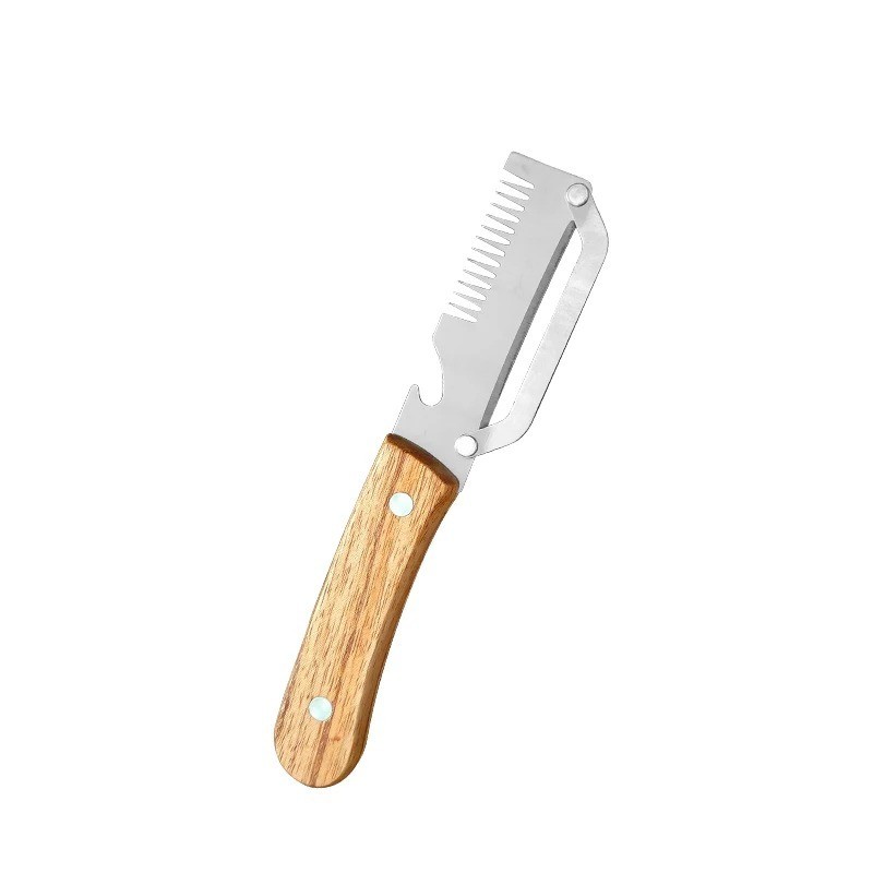 NEW 2 in 1 Multi-Functional Vegetable Peeler Stainless Steel Kitchen Peeler