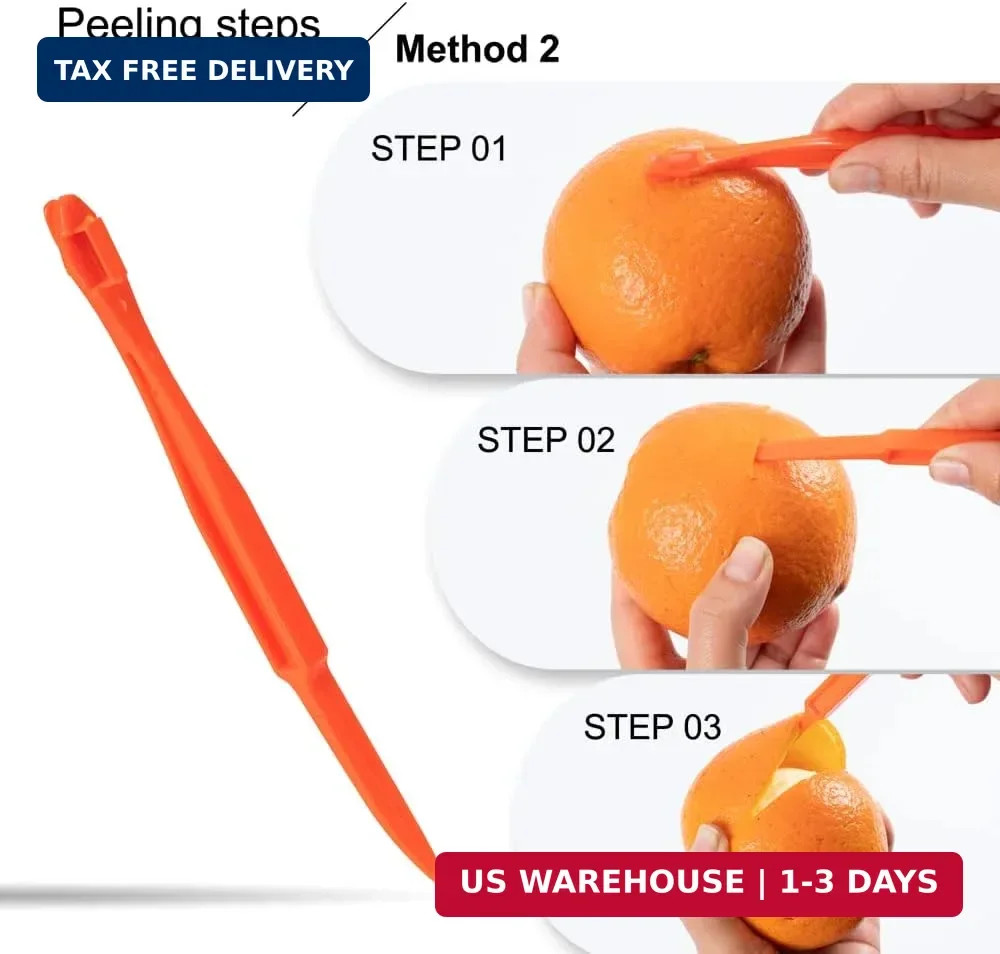 Carrot Peelers, Kitchen Vegetable Peeler Set, Including orange peeler, Corn Peel