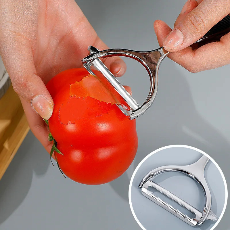 Stainless Steel Paring Knife Pumpkin Melon Planer Kitchen Zinc Alloy Fruit Melon