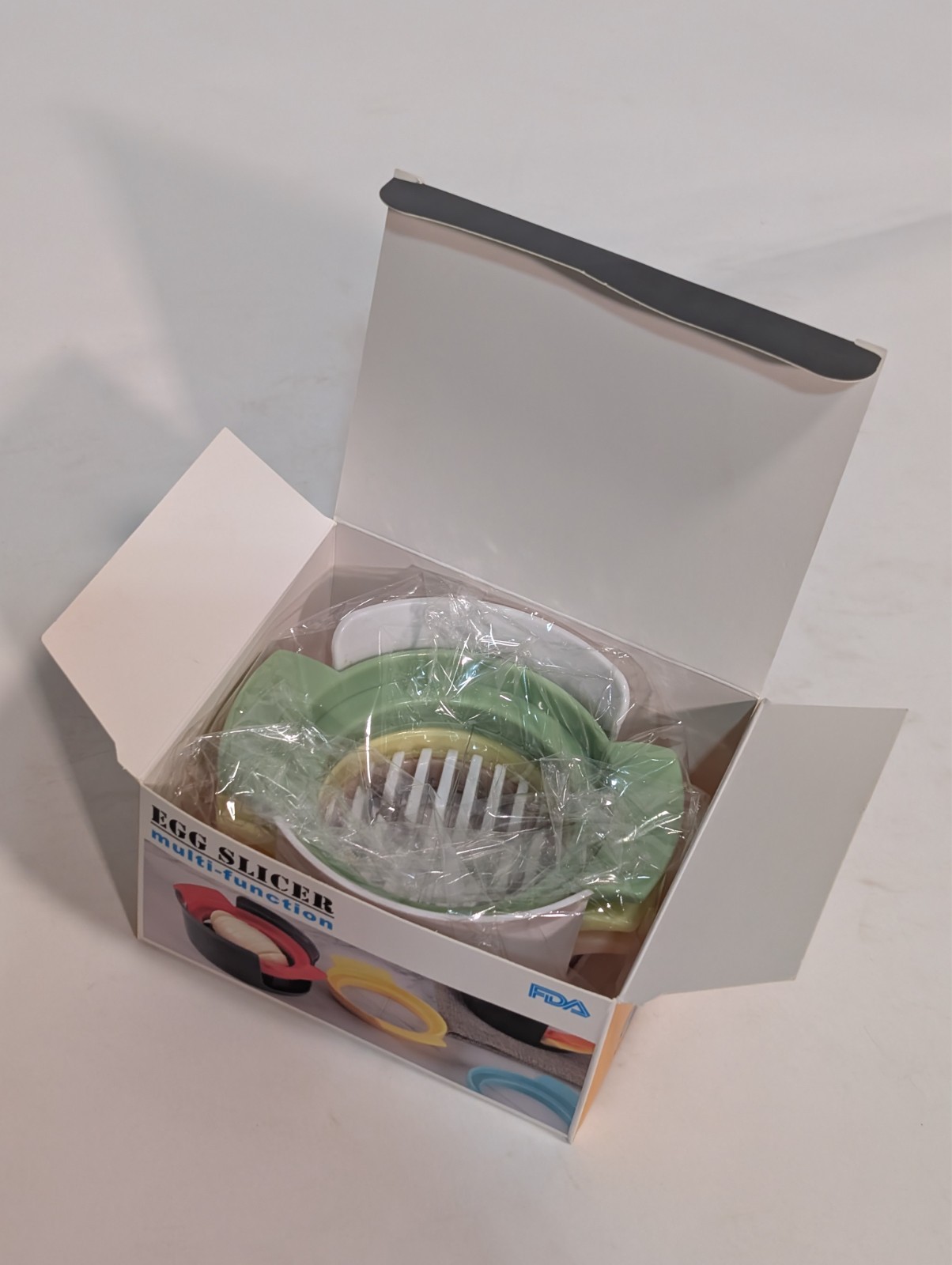 Case of 96 4-in-1 egg slicers, multi-function cutter halves wedges slices
