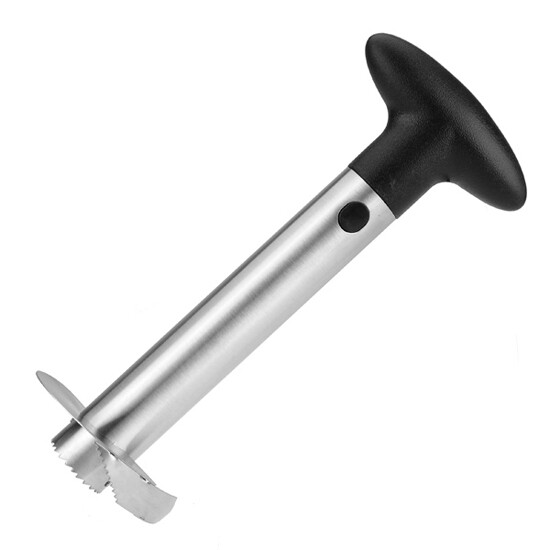 1pc Stainless Steel Pineapple Corer Peeler Handheld Cylindrical Pineapple cutter