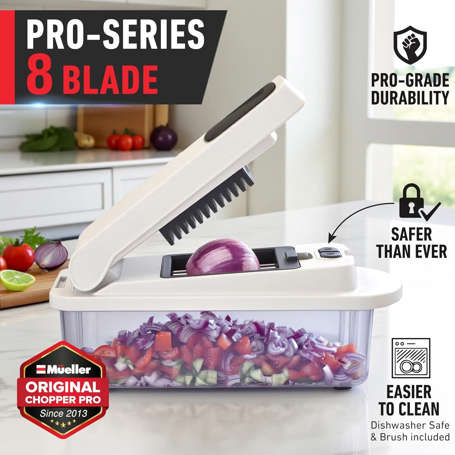 The Real Original Pro Chopper Since 2013 Vegetable Chopper Mandoline Slicer NEW