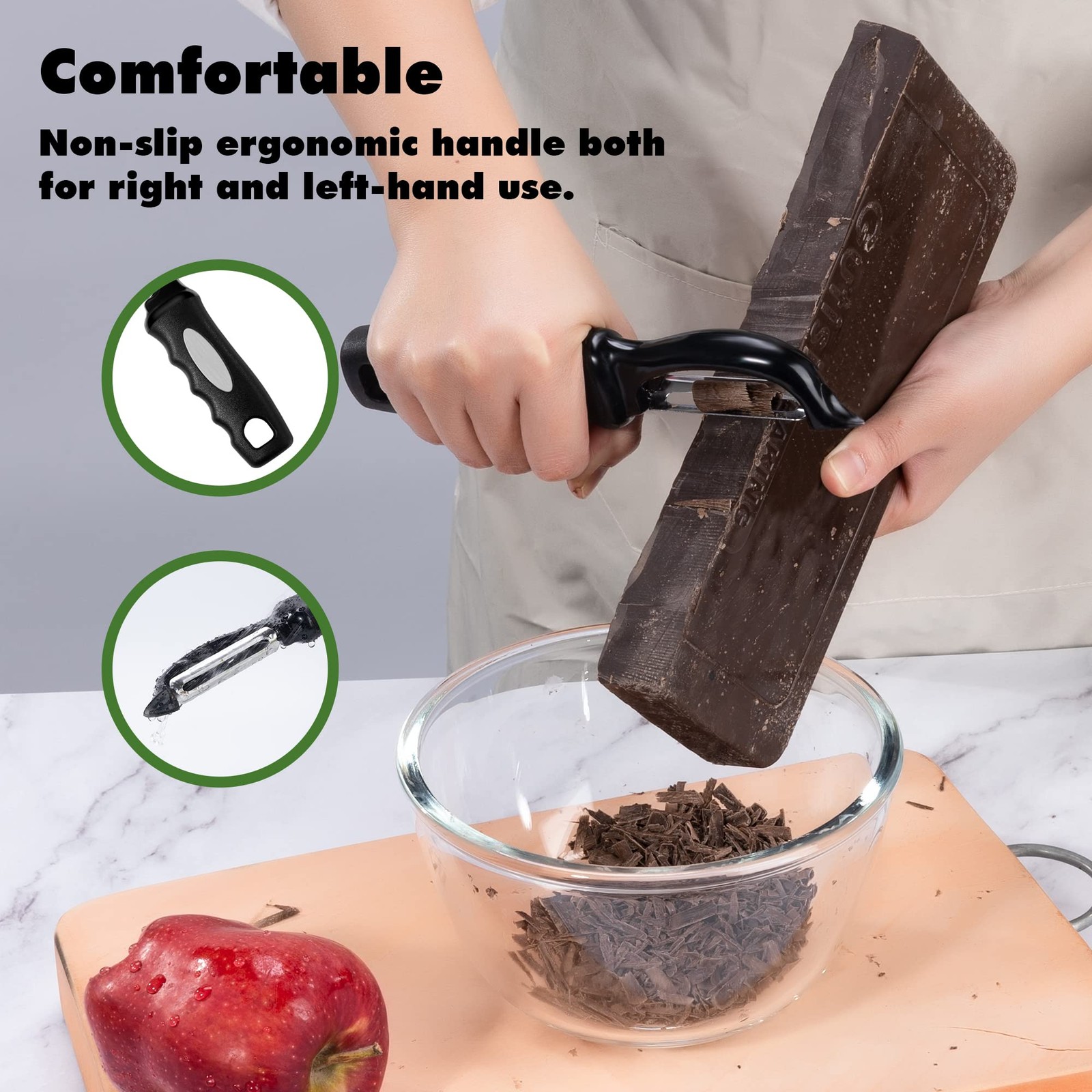 Vegetable Peeler Potato Peelers for Kitchen Sharp Stainless Steel Blades Veggie