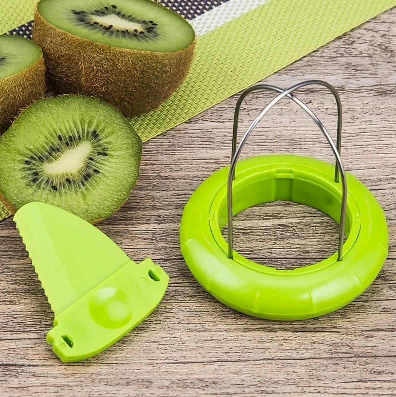 1pc Kiwi Fruit Opener Spoon Peeler Cutter Stainless Steel Tool – NEW