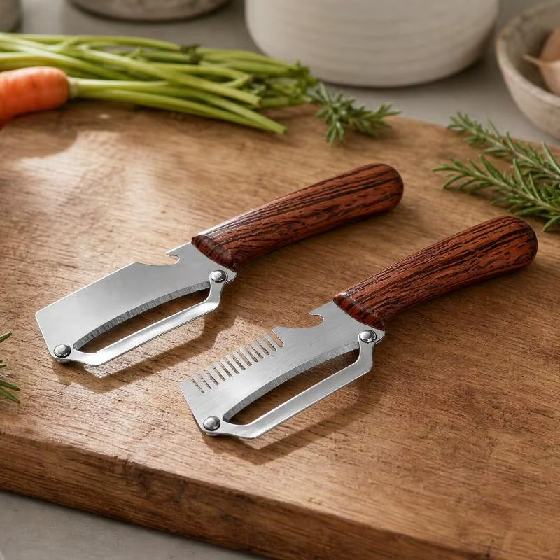 2Pcs Vegetable Peeler 3 in 1 Multi-Functional for Kitchen Stainless Steel Peeler