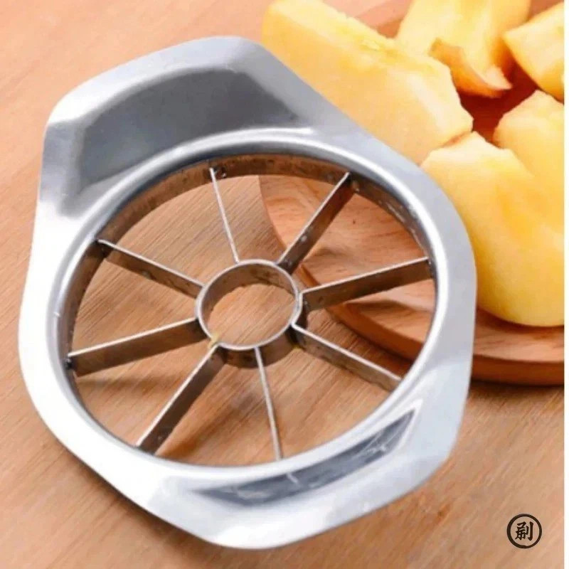 Stainless Steel Apple Cutter Divider Fruit Vegetable Slicer with Comfort Handle