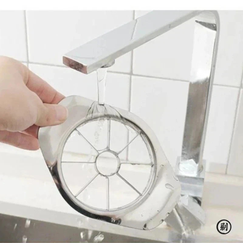 Stainless Steel Apple Cutter Divider Fruit Vegetable Slicer with Comfort Handle