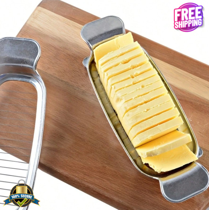 1 pc Aluminum Cheese Cutter, Multifunctional Egg & Foie Gras Slicer