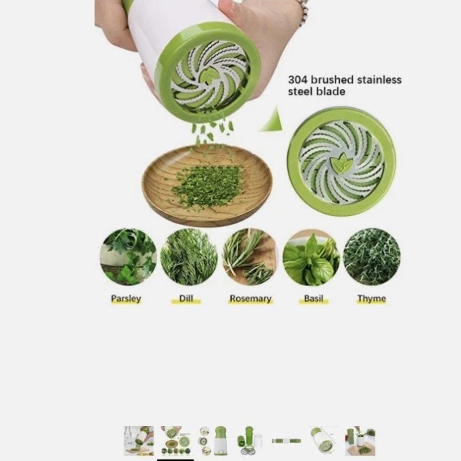 Multi-Functional Vegetable Chopper Suitable For Parsley Cilantro And Garlic