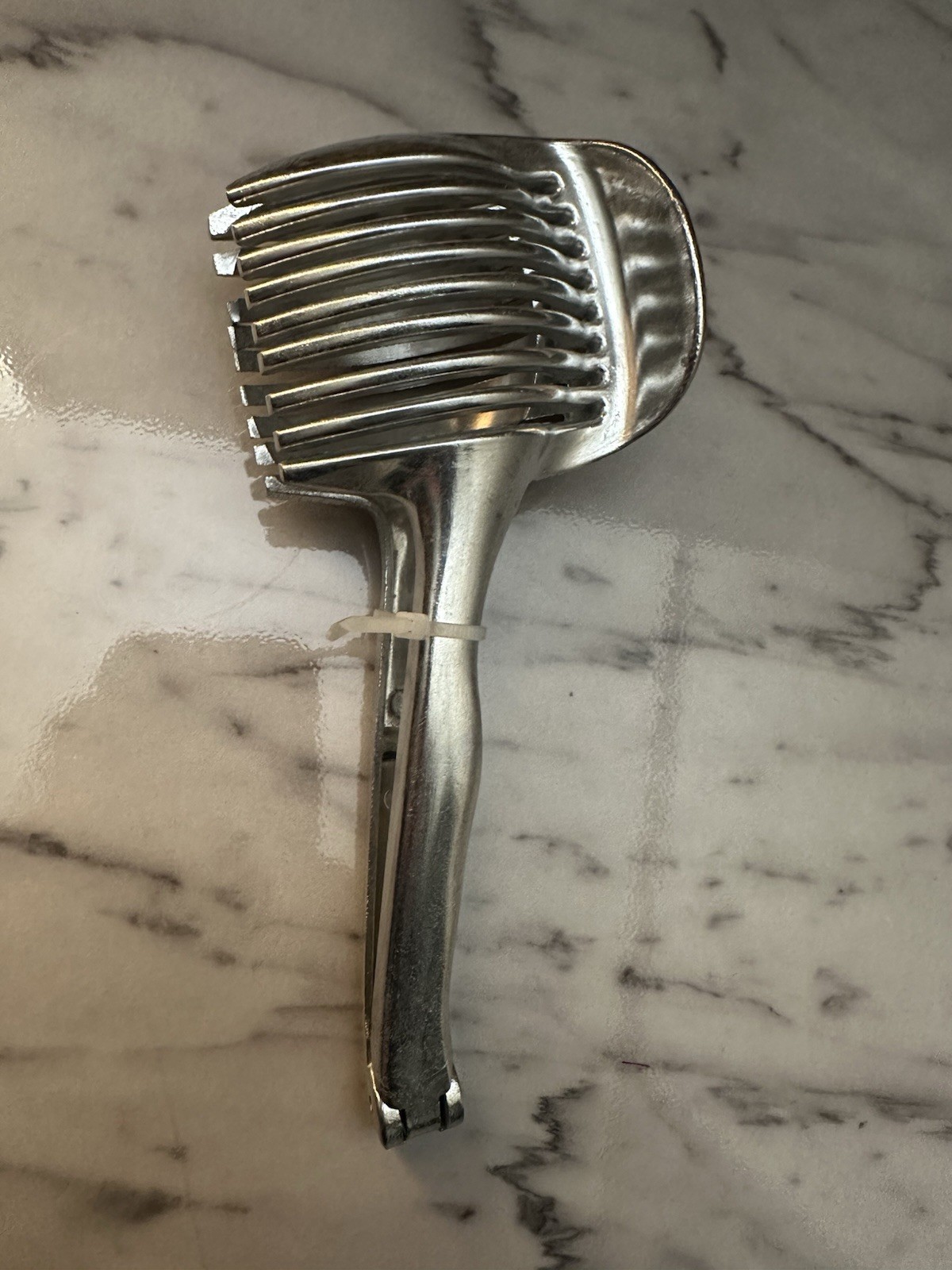 Handheld Tomato Slicer Lemon Cutter, Aluminum Cutting Aid Slicing Holder