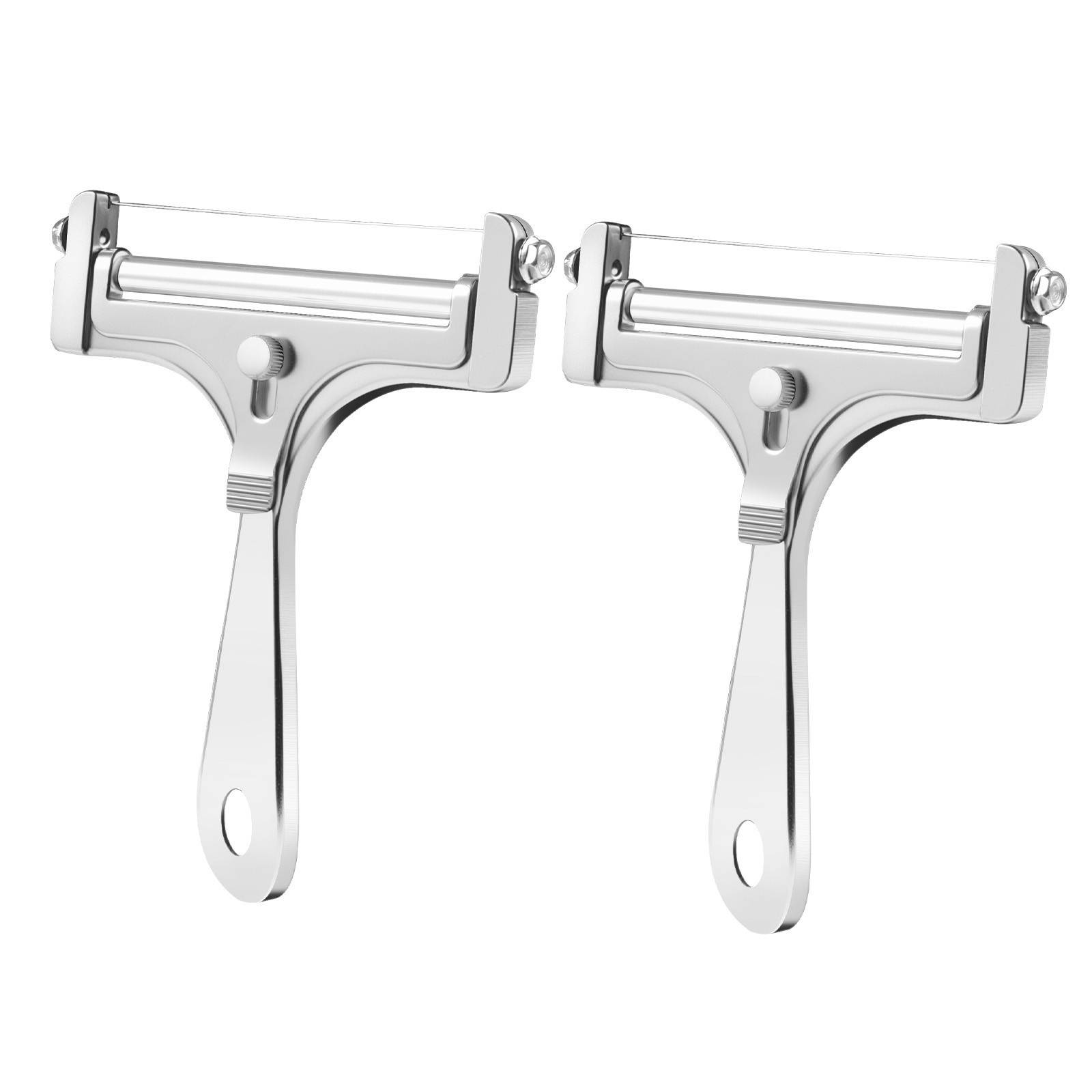 Stainless Steel Cheese Slicer Adjustable Thickness Wire Cheese Cutter Perfectly