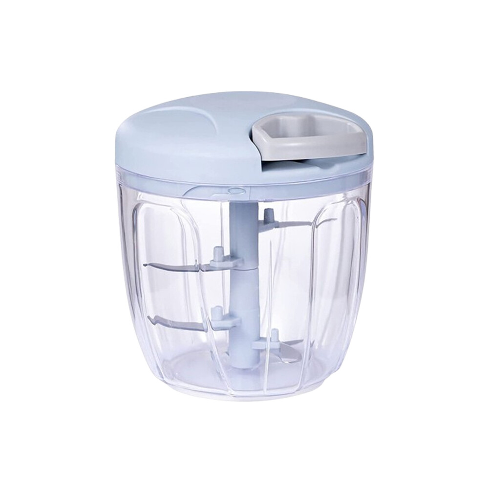 US 1-2 Pc Hand Blender Kitchen Tool Pull Vegetable Food Chopper Slicer Processor