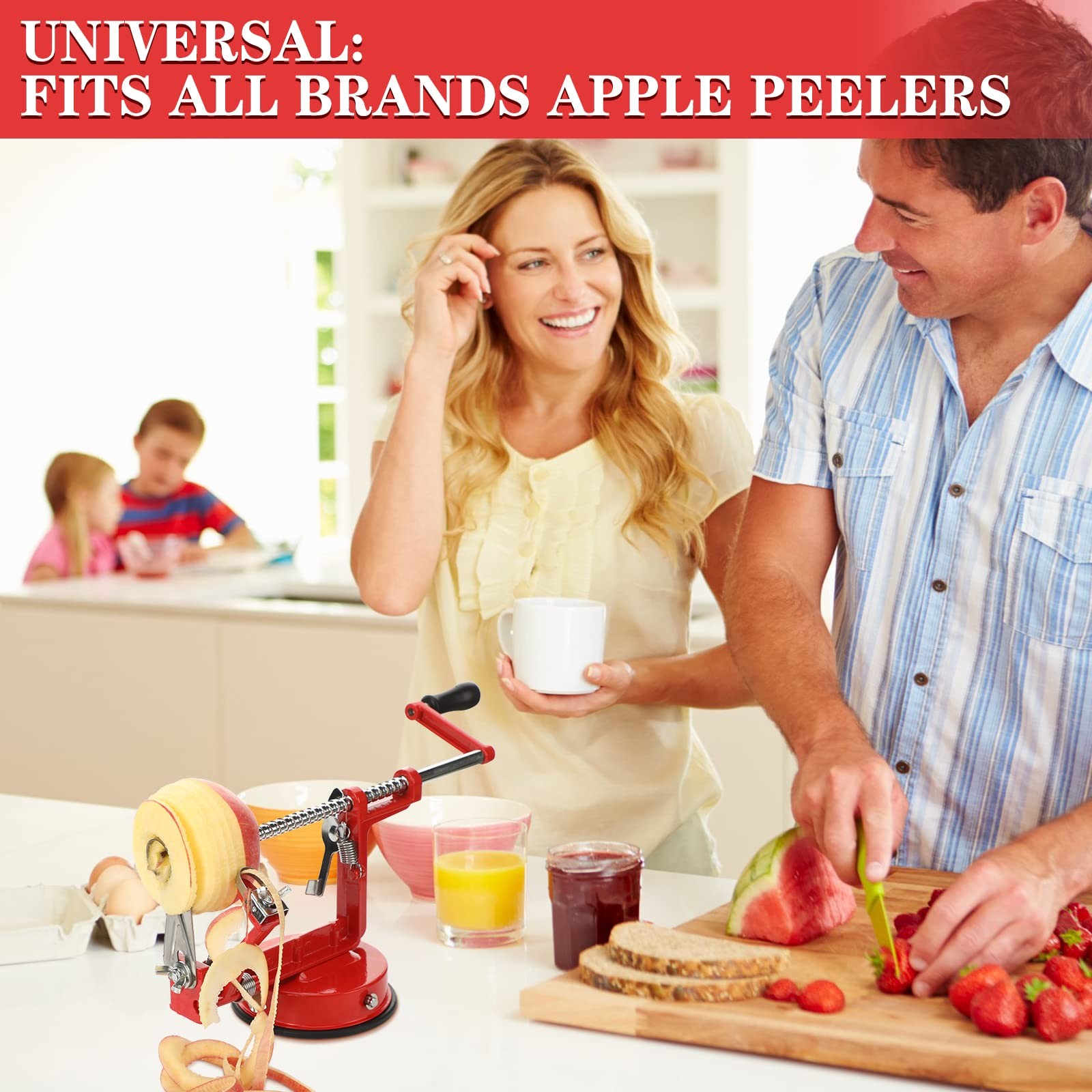 Jutom Universal Apple Peeler Replacement Blade Apple Peeler and Corer