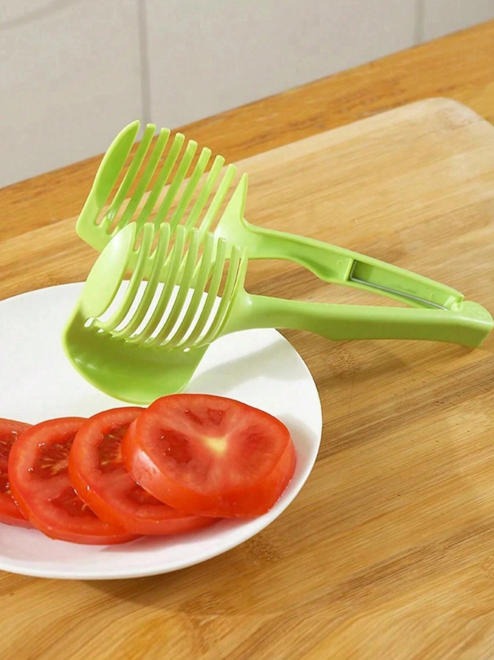 1 pc Lemon Slicer Kitchen Gadget for Cutting Fruits, Vegetables & Sandwiches