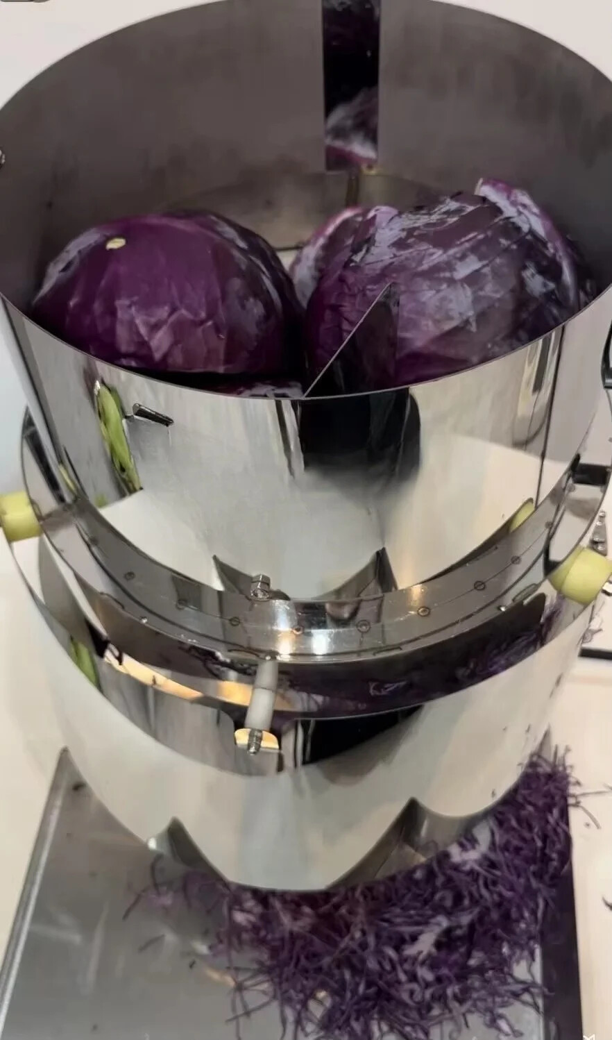 Cabbage ShredderCabbage Shredding MachineAutomatic Electric Kale Onion New