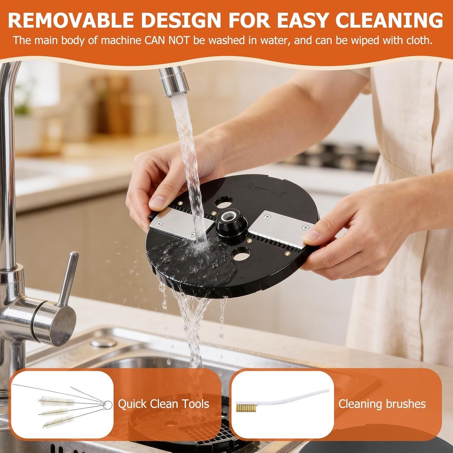 5-In-1 Electric Vegetable Chopper, Commercial Vegetable Slicer Food Processor…