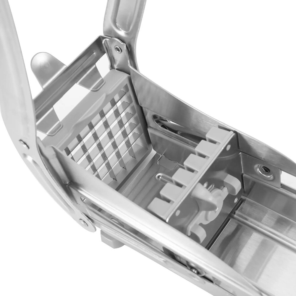 Stainless Steel French Fry Cutter 2 Blade Potato Vegetable Chopper Dicer