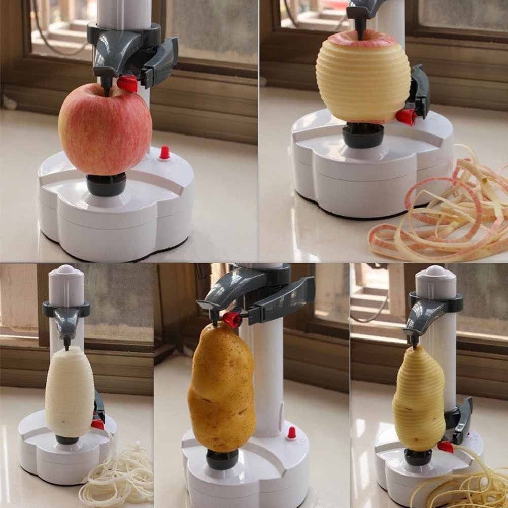 Electric Automatic Peeler Potato Fruit Vegetables Peeling Machine Rotate Peeler