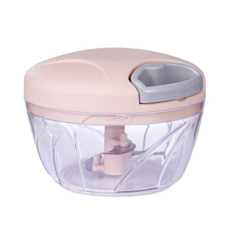 1pc 500/900ml Manual Meat Garlic Chopper Press Cutter Vegetable Crusher – NEW