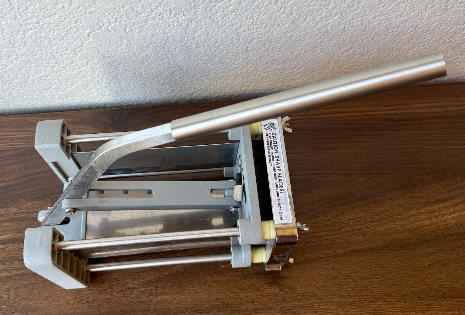 Commercial Heavy Duty Manual French Fry Potato Cutter Stainless Steel 1/2” Blade
