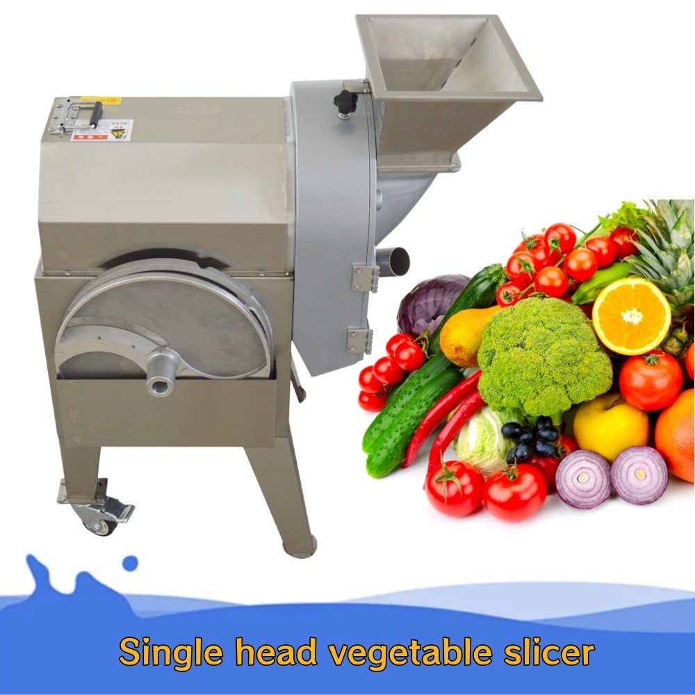 110V 60Hz Electric Potato Dicer & Shredder 750W 1HP Commercial Vegetable Cutter