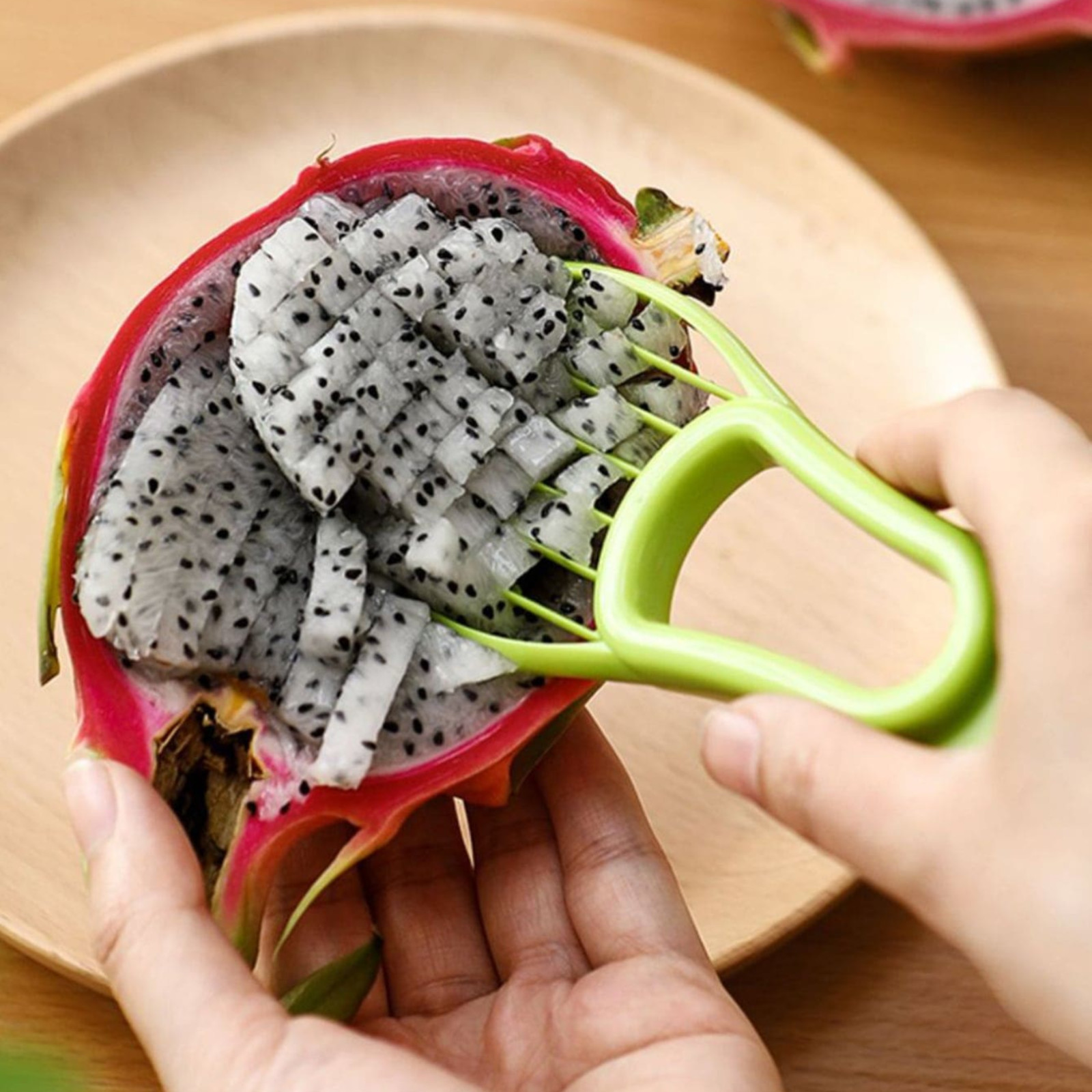 2-in-1 Avocado Slicer Cutter & Pit Remover Fruit Slicer Peeler Kitchen Gadgets
