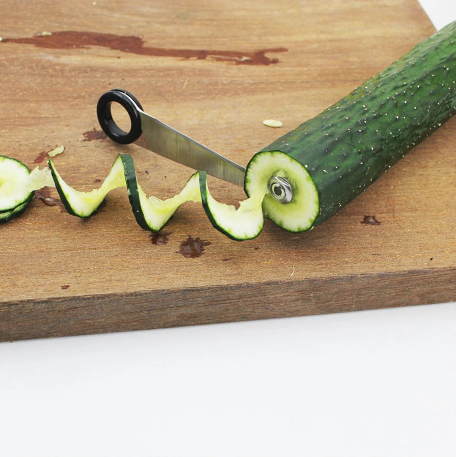 1 pc Stainless Steel Spiral Potato Cutter Vegetable Twister Slicer