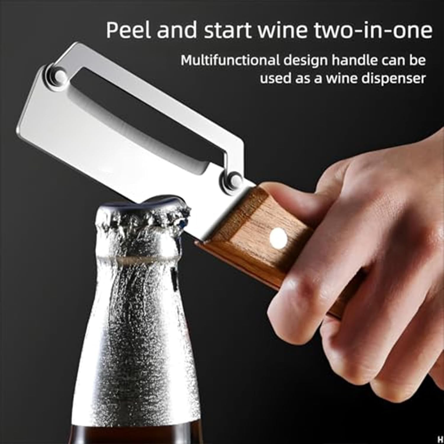 Multifunctional Zero Snag Wooden Peeler 2026 New Zero Snag Wooden Kitchen Tool