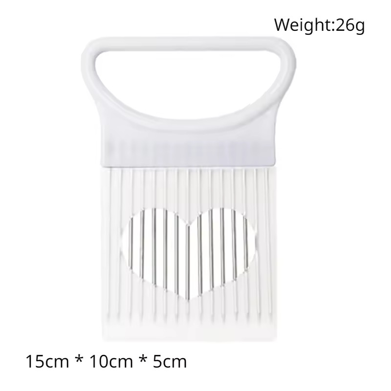 2X Stainless Steel Onion Holder – Veg & Meat Cutter with Prongs, Kitchen Gadget