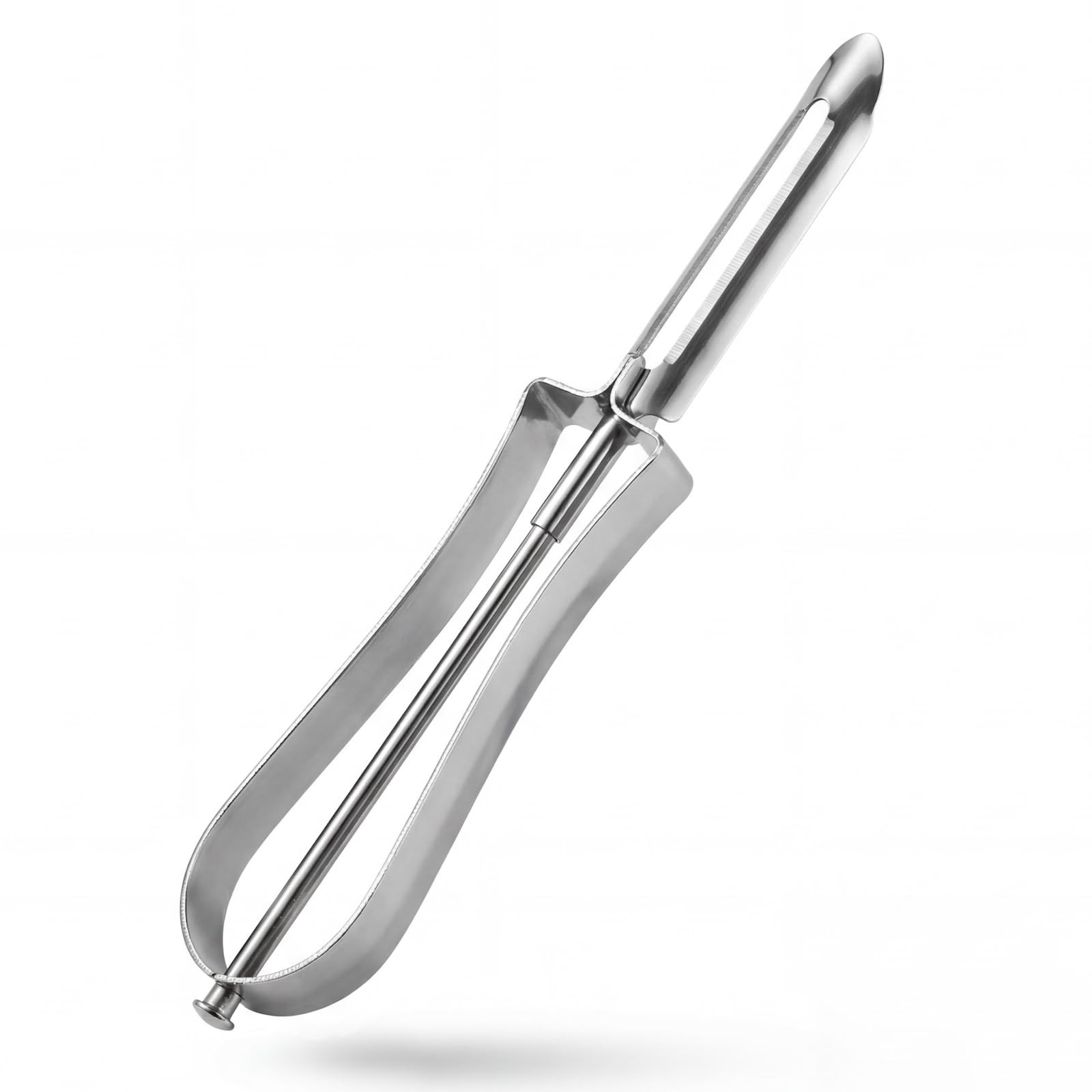 Stainless Steel Vegetable Peeler for Kitchen, Ergonomic Potato Peeler