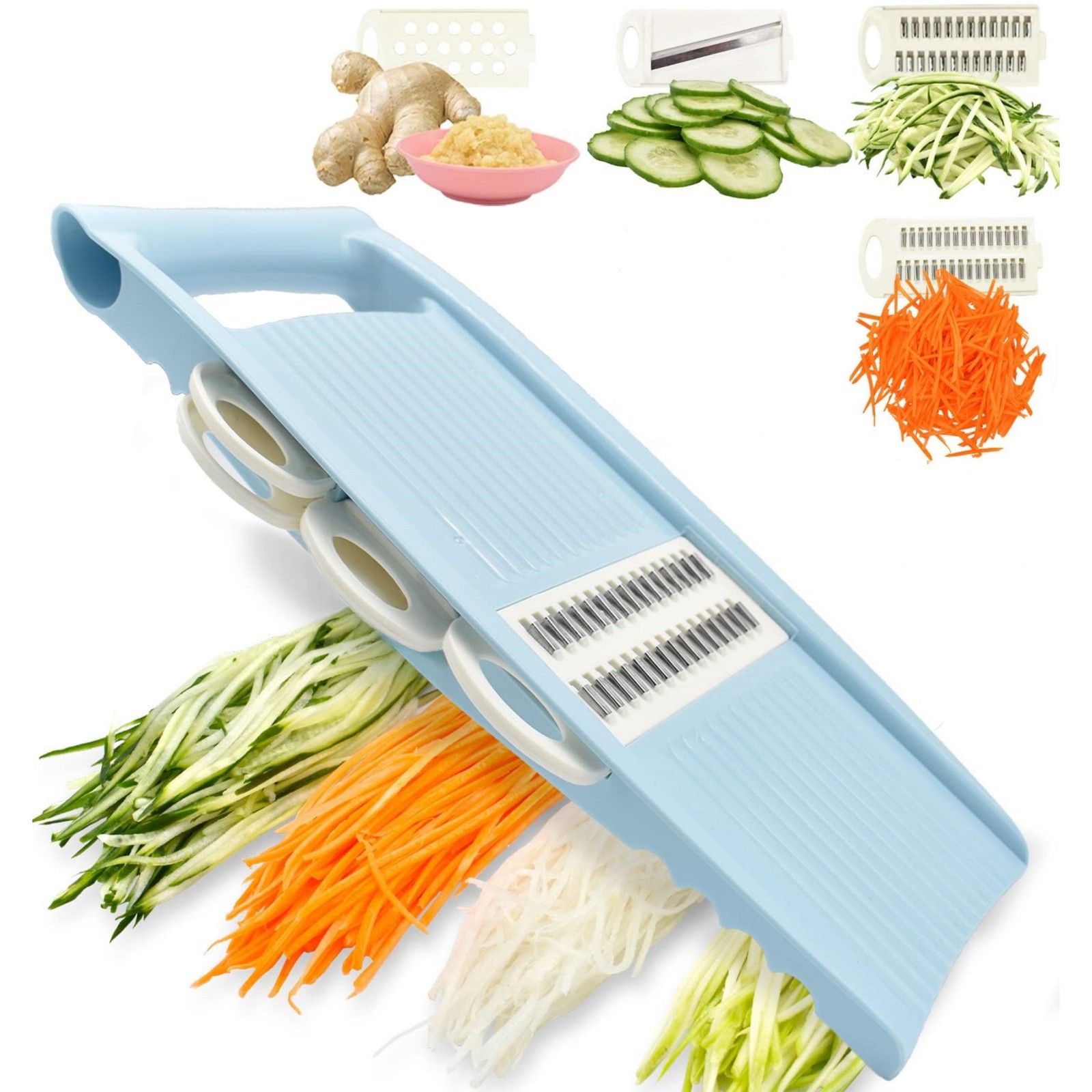 Vegetable Fruit Slicer Multifunctional Manual Food Grater Cutter Potato 5 In1