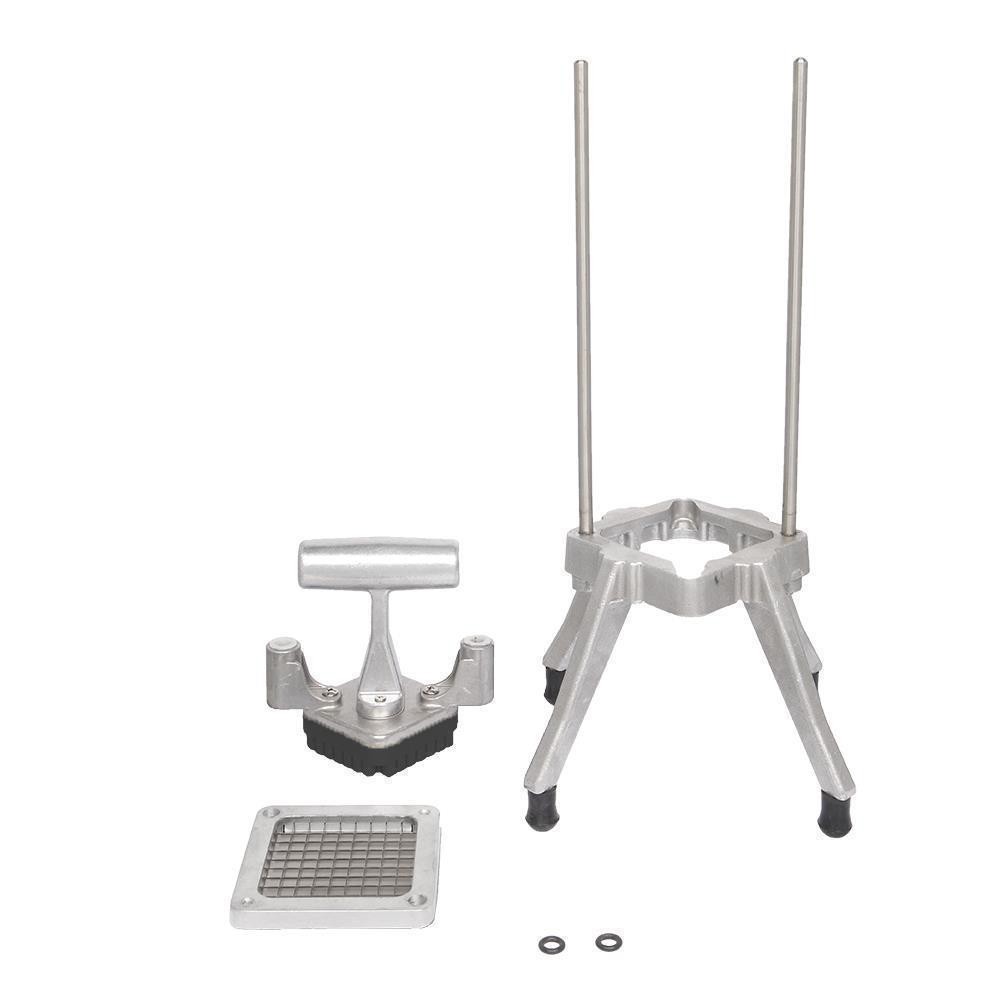 Vegetable Dicer Fruit Chopper Onion Tomato Slicer French Fry Cutter + 4 Blades