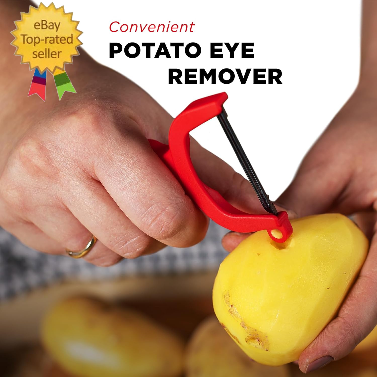 Original Swiss Peeler 3-Pack Red/Green/Yellow