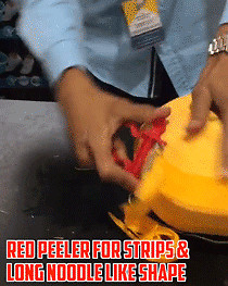 Vegetable Magic Trio Peeler Set Of 3 Fruit Slicer Julienne Stainless Steel