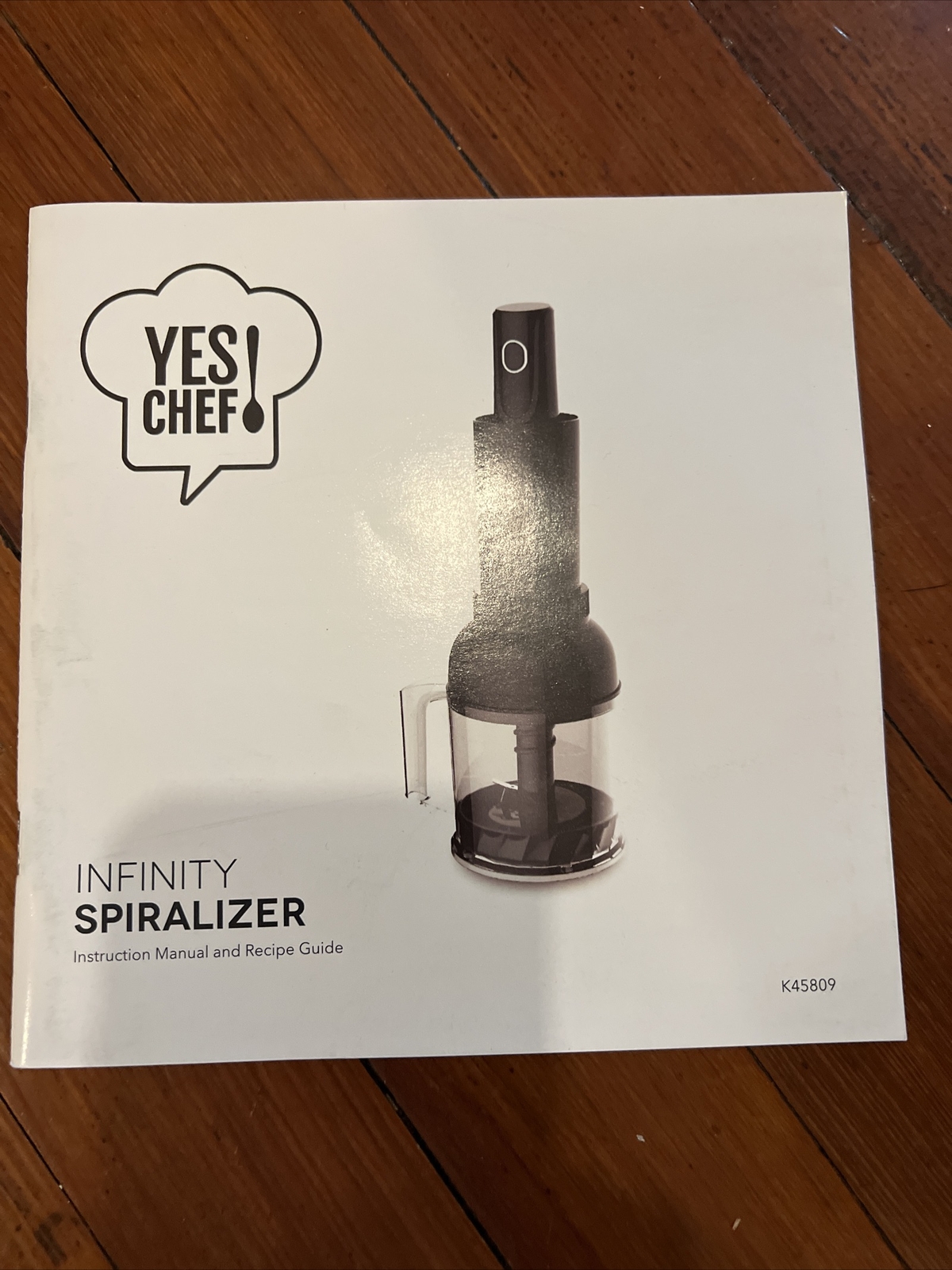 YES CHEF! Infinity Spiralizer with Corer K45809 Green New