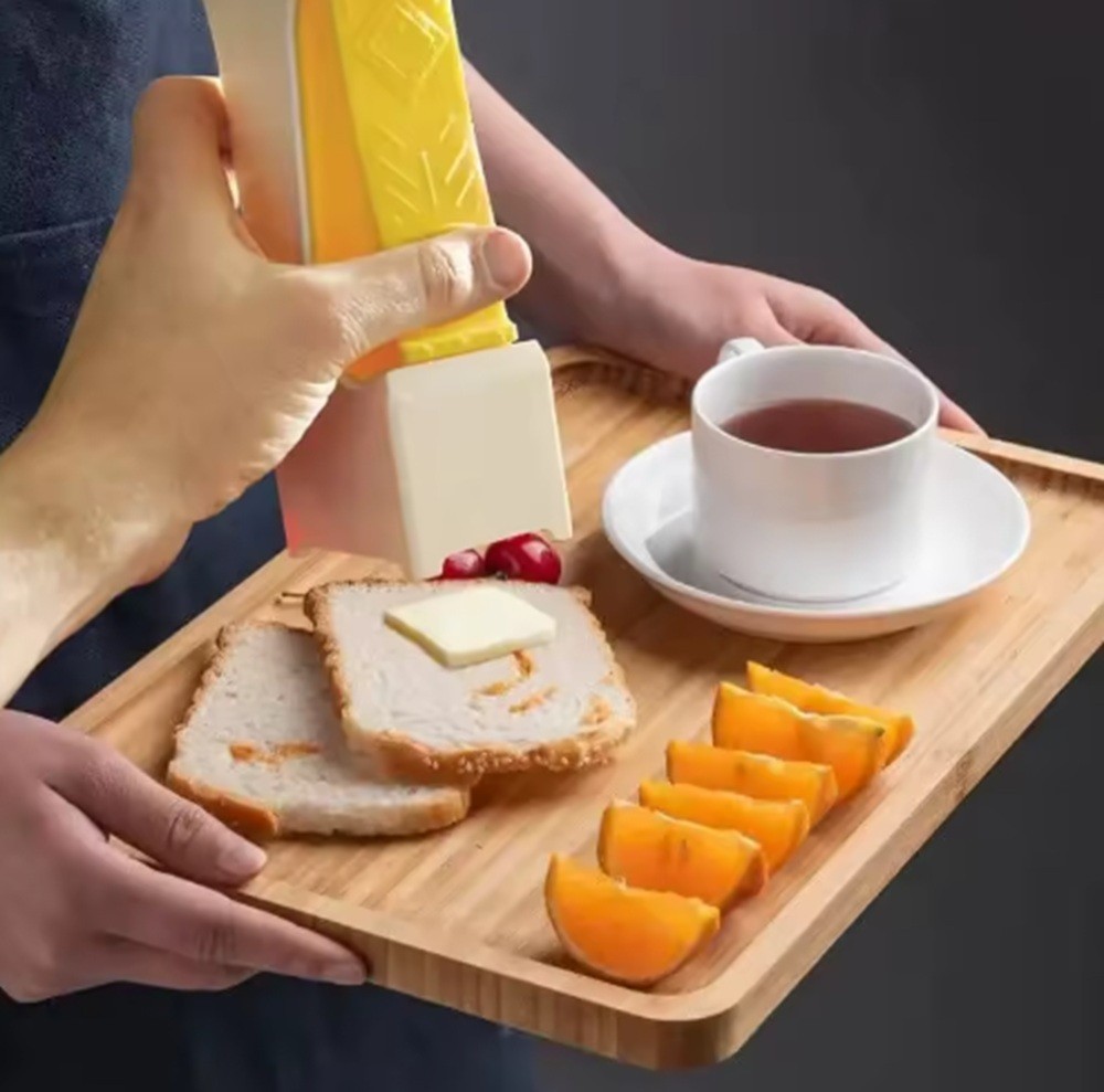 Stick Butter Cutter Slicer Dispenser w/ Freshness Seal Precise Slices 1-Pack