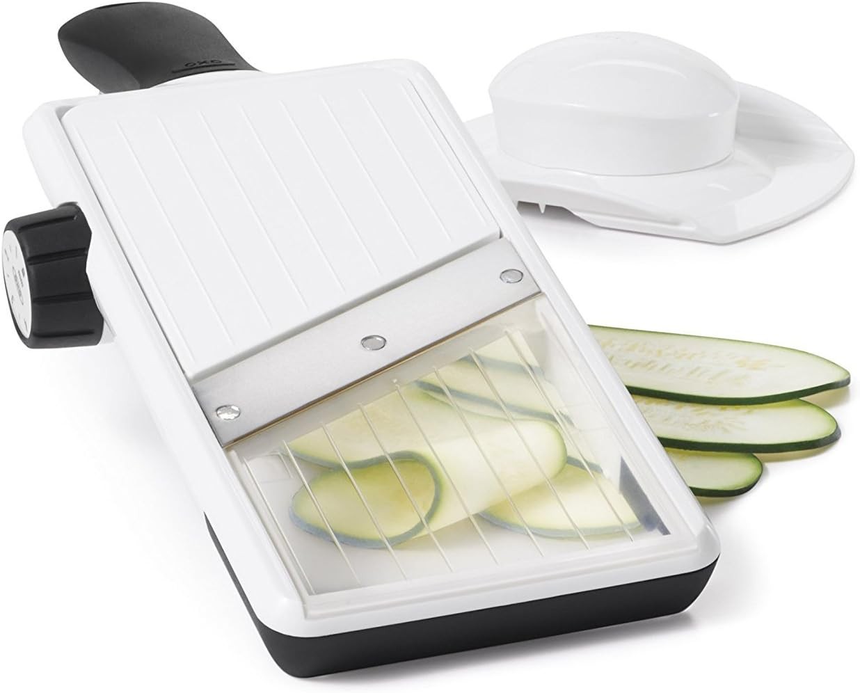 OXO Good Grips Handheld Mandoline Slicer for Kitchen,Adjustable Vegetable Slicer