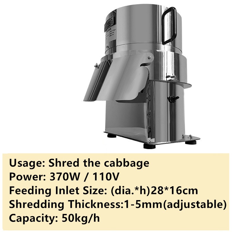Automatic Cabbage Shredder Cabbage Shredding Machine for Kale Onion