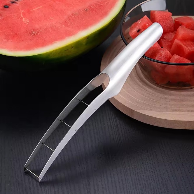 Stainless Steel Watermelon Slicer, Watermelon Cutter, Fruit, Melon Cutter Tool