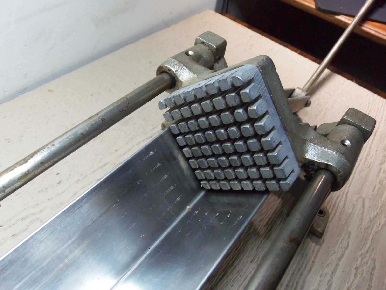 Vintage Bloomfield Industries French Fry Cutter Cast Iron Kitchen