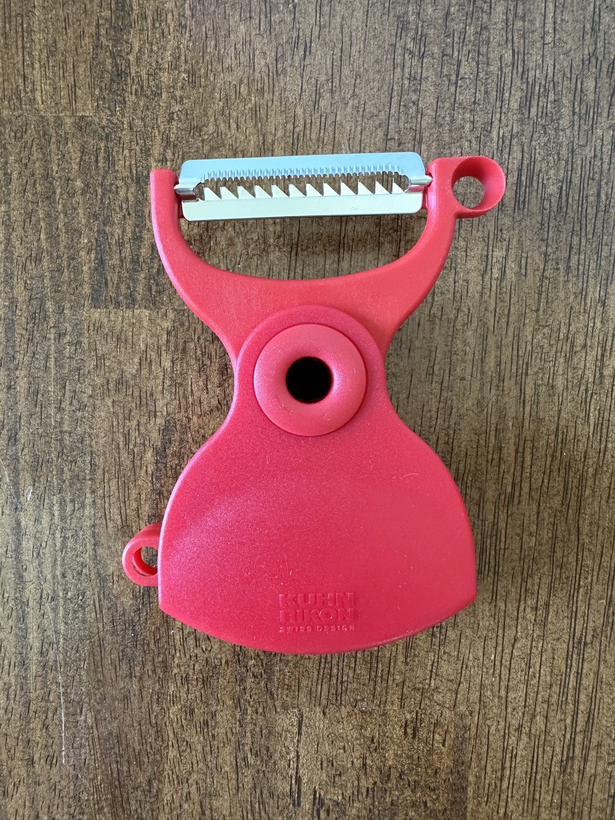 Kuhn Rikon 3-in-1 Peelers serrated, straight, or julienne, Kitchen Peeler