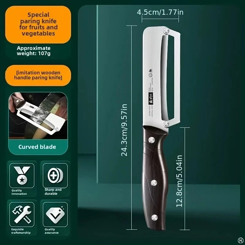 Professional Multi-Purpose Stainless Steel Peeler Knife for Vegetable & Fruit