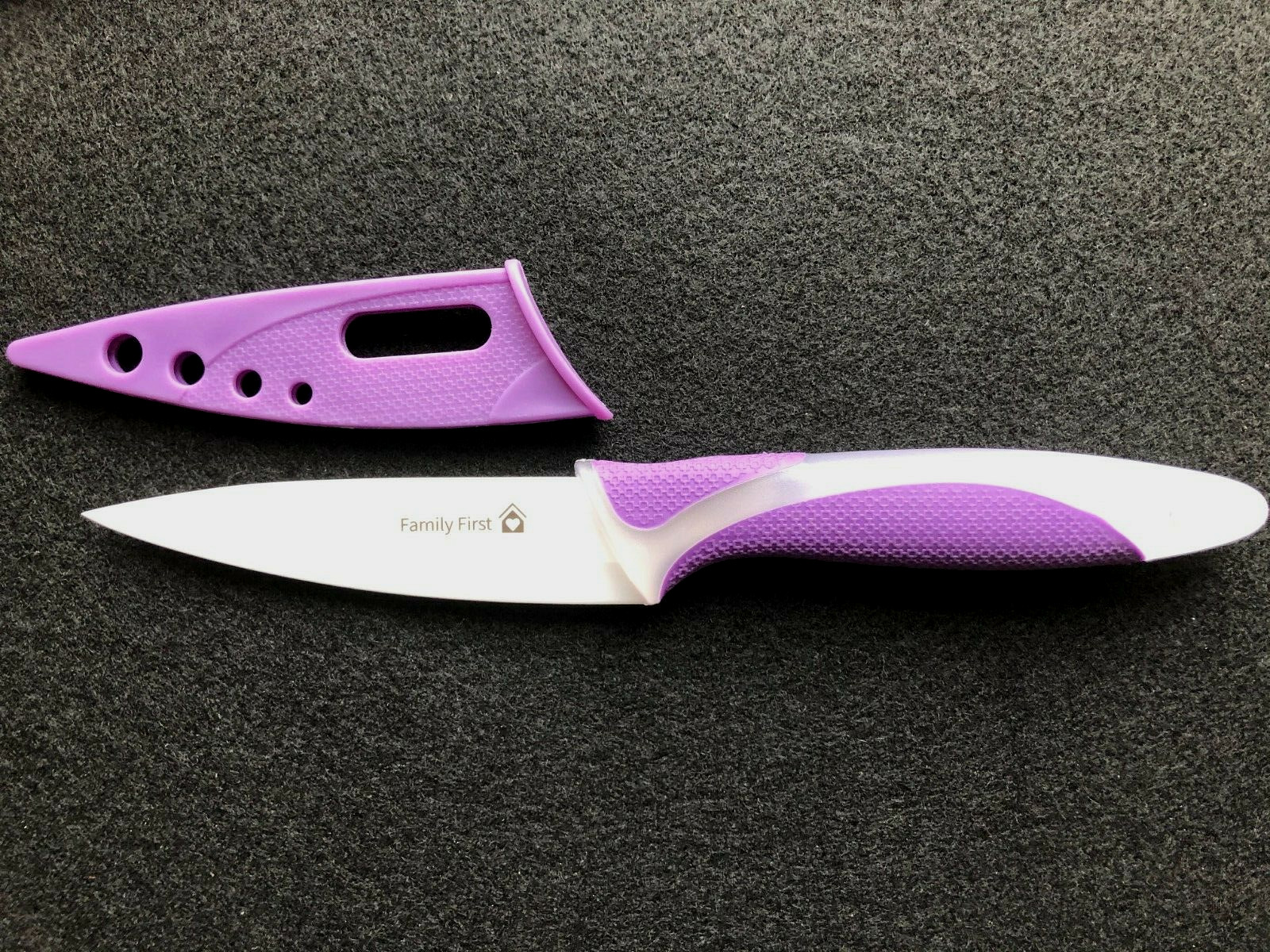 Gourmet Quality Ceramic 2*4 ” Knife With Thicker Stronger Blade Factory Direct