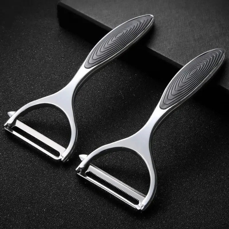 Stainless Steel Vegetable Fruit Peeler Non Slip Handle Potato Carrot Peeler