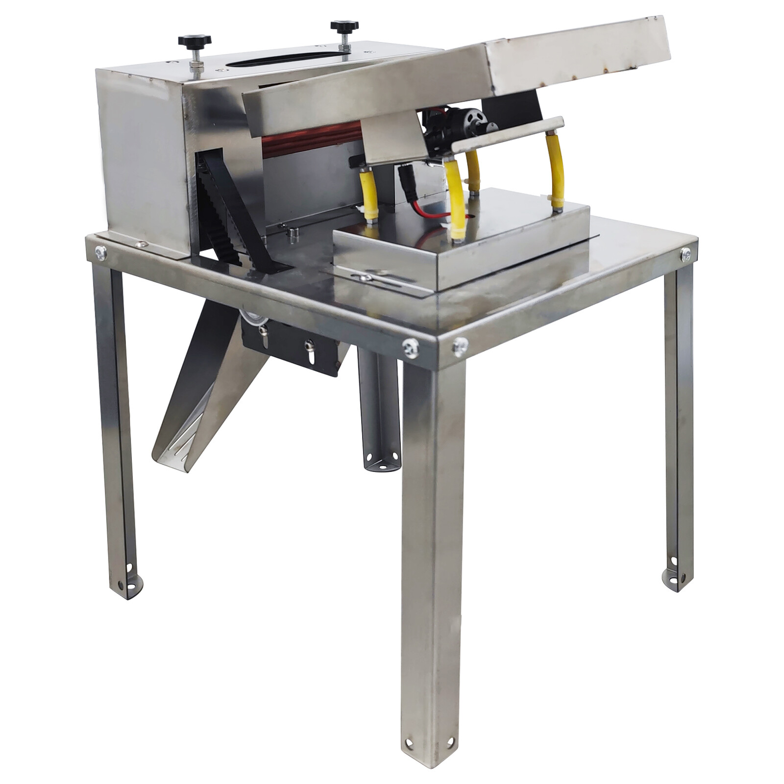 Stainless steel Pea Peeling Machine Edamame Sheller 110V 110Lbs (60KG)/h Output