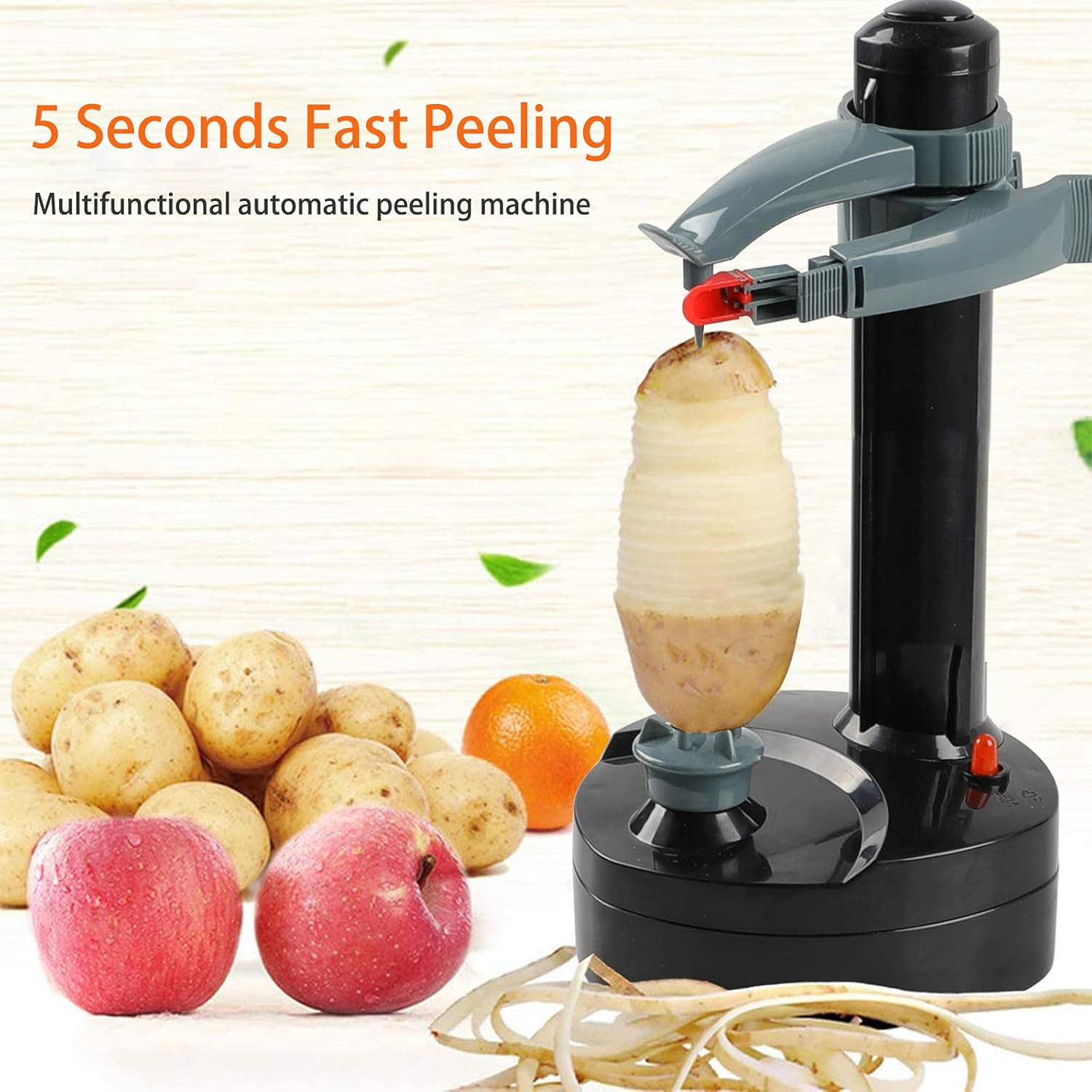 Electric Potato Peeler with 23 Replacement Blades Rotato Express Stainless Steel