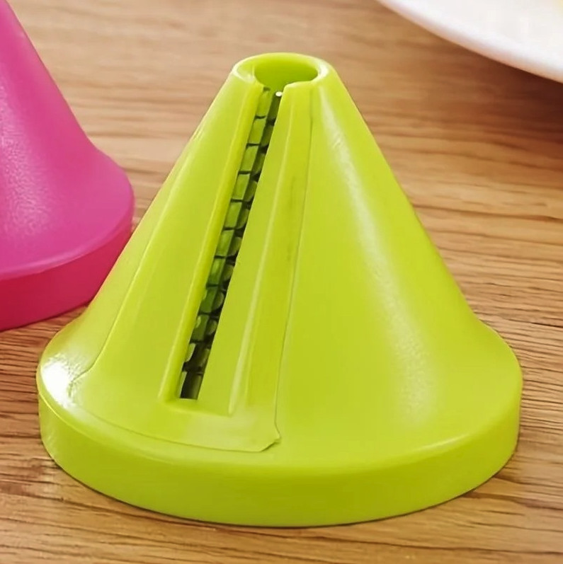 1pc Manual Rotary Vegetable Slicer Spiral Peeler Kitchen Grater Tool – NEW