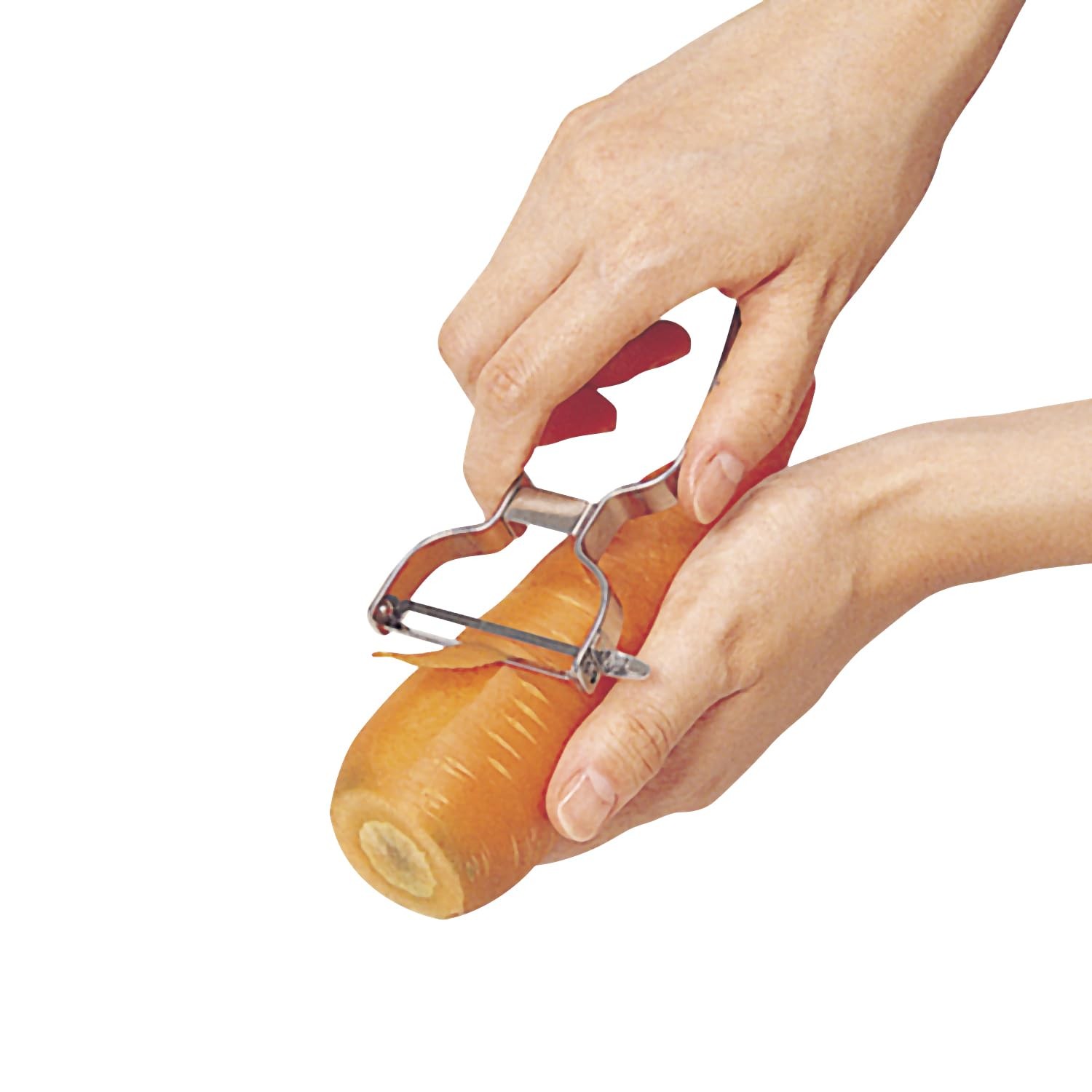 Easy to hold handle shape stainless steel peeler KITCHEN silver DH8009