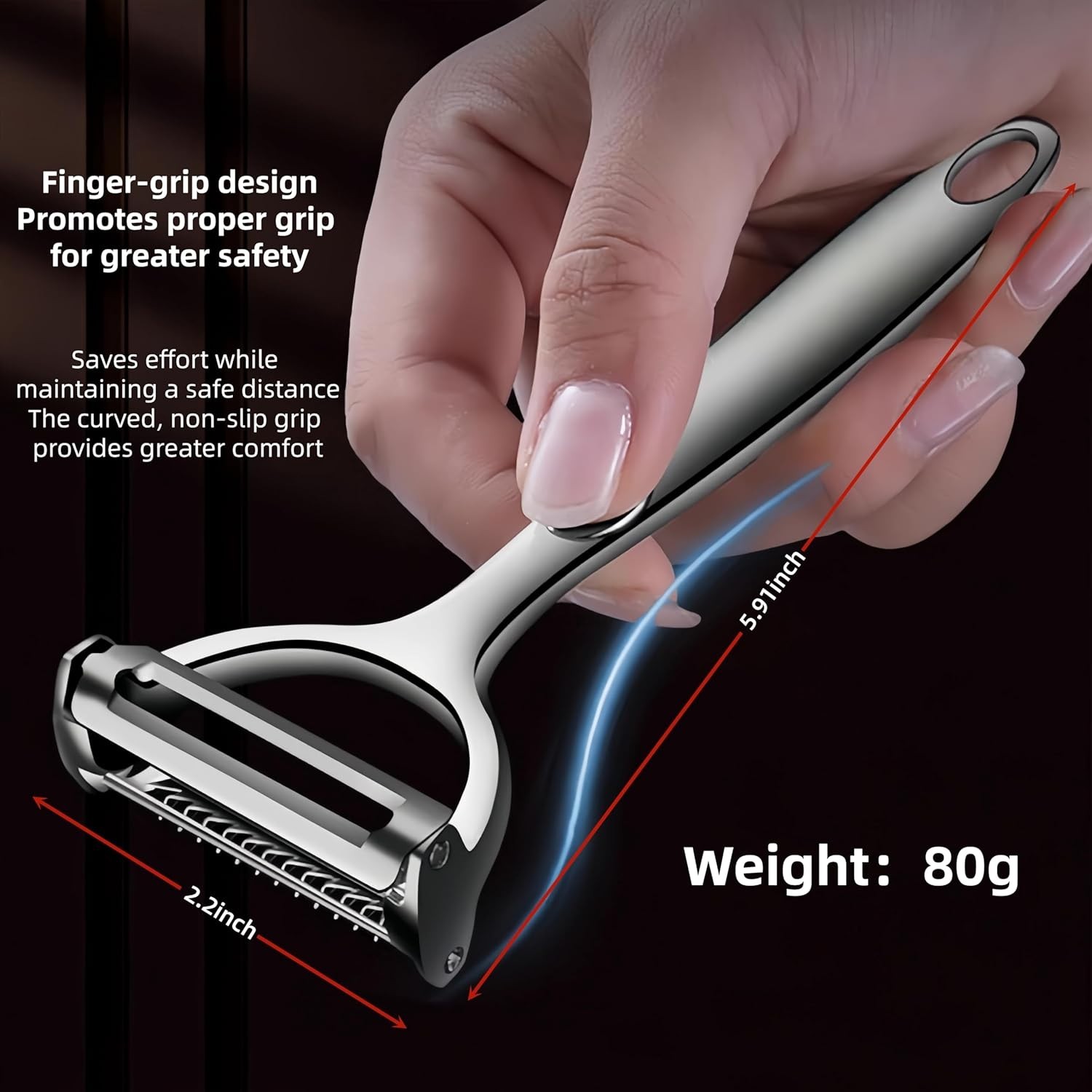 Versatile Y-Shaped 2-in-1 Peeler for Fruits & Vegetables – Safe & Easy Operation