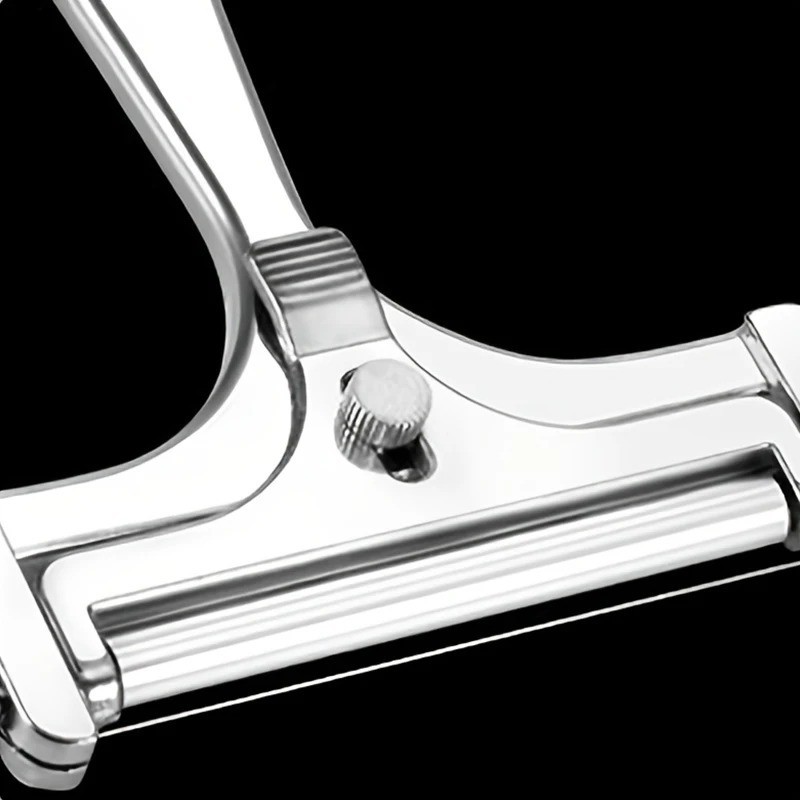 Stainless Steel Adjustable Cheese Slicer Wire Cutter for Thick or Thin Slices US